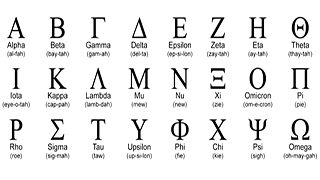greek alphabet alpha to omega